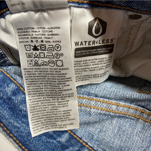 Levi’s Wedgie Straight Leg Ankle Denim Jean 27W 27L Medium Wash Flawless - Picture 10 of 16